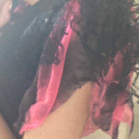 Girls Costume Dead zombie Prom Queen Corset 8 10 Pink Black Lace Bow Layered - Picture 14 of 15